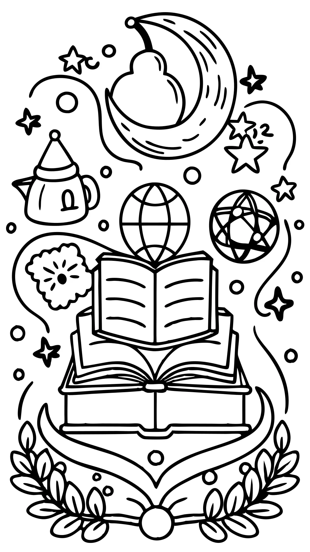 books coloring pages